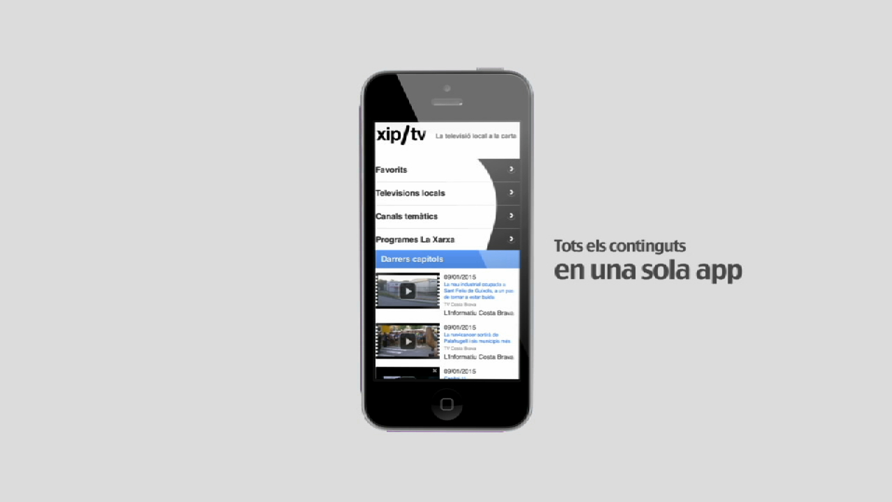Tac12 estrena l’App per a dispositius mòbils